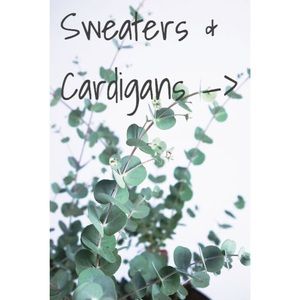 Sweaters & cardigans 👉🏻